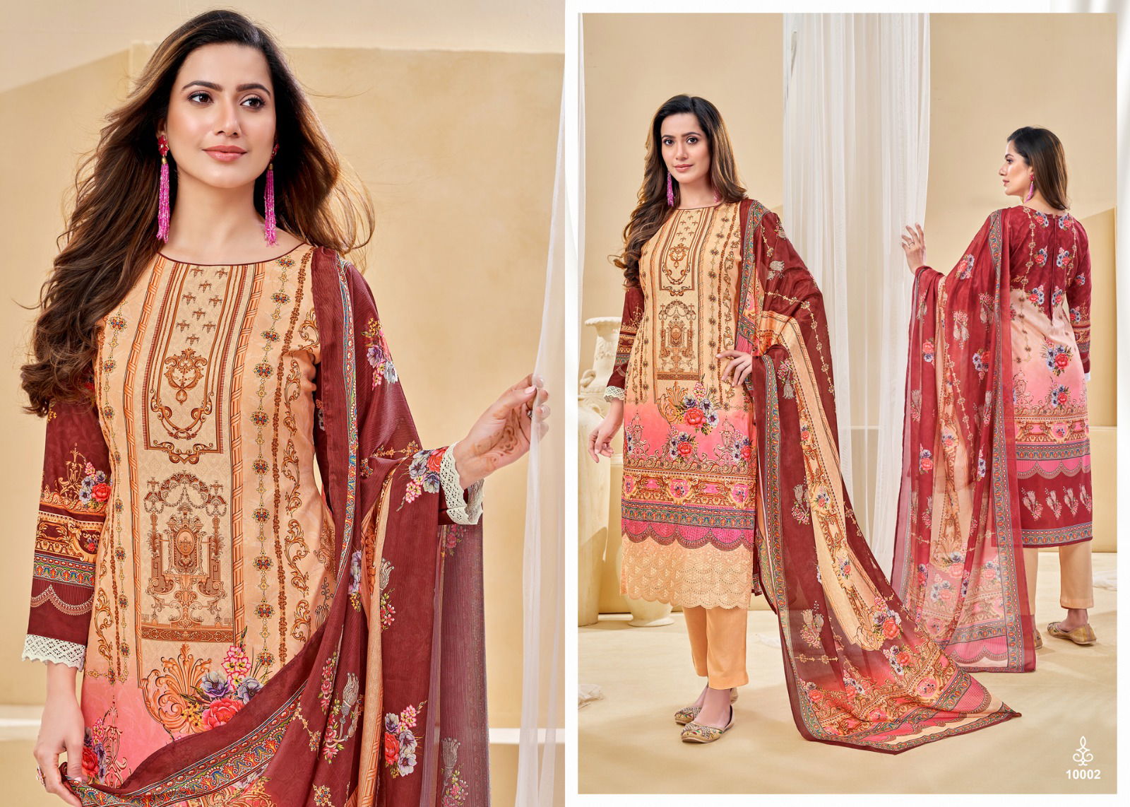 Safa By Zsm 10001-10006 Printed Salwar Suits Catalog